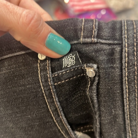 White House Black Market Women's Black boot cut Jeans size 8S. - Picture 7 of 8